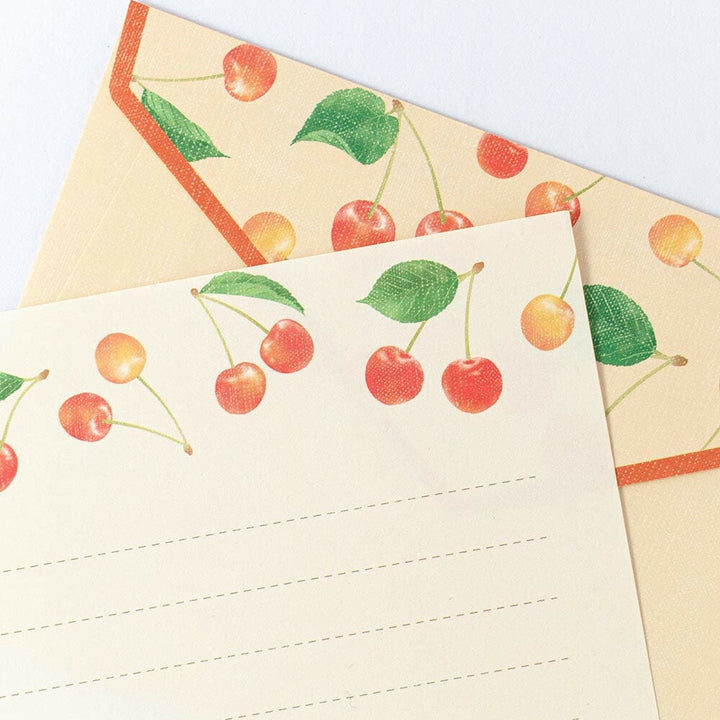 NB. CO. Stationery Cherry Letter Set - Made in Japan