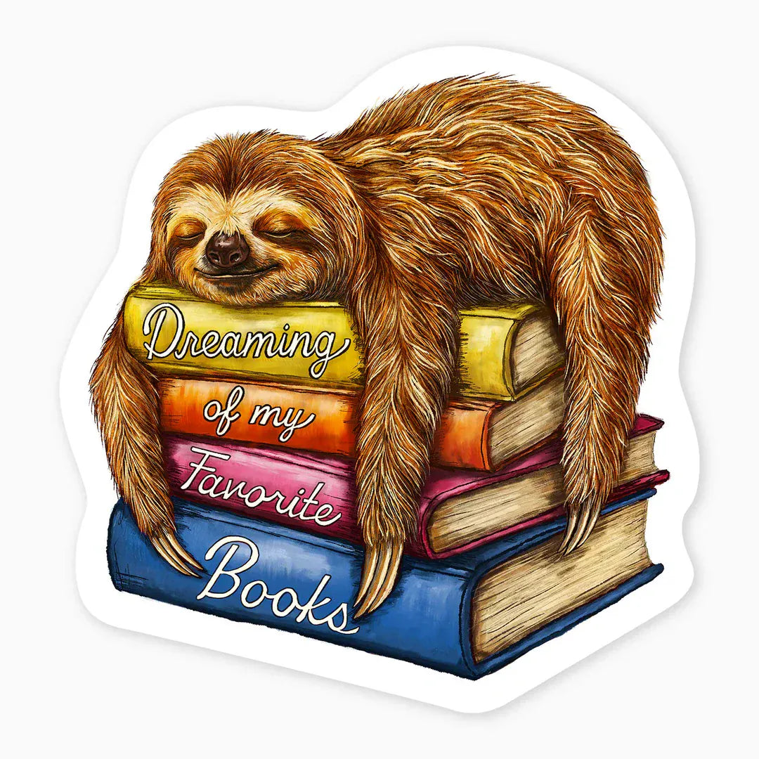 Nice Enough Cards Dreaming - 3" Art Sticker
