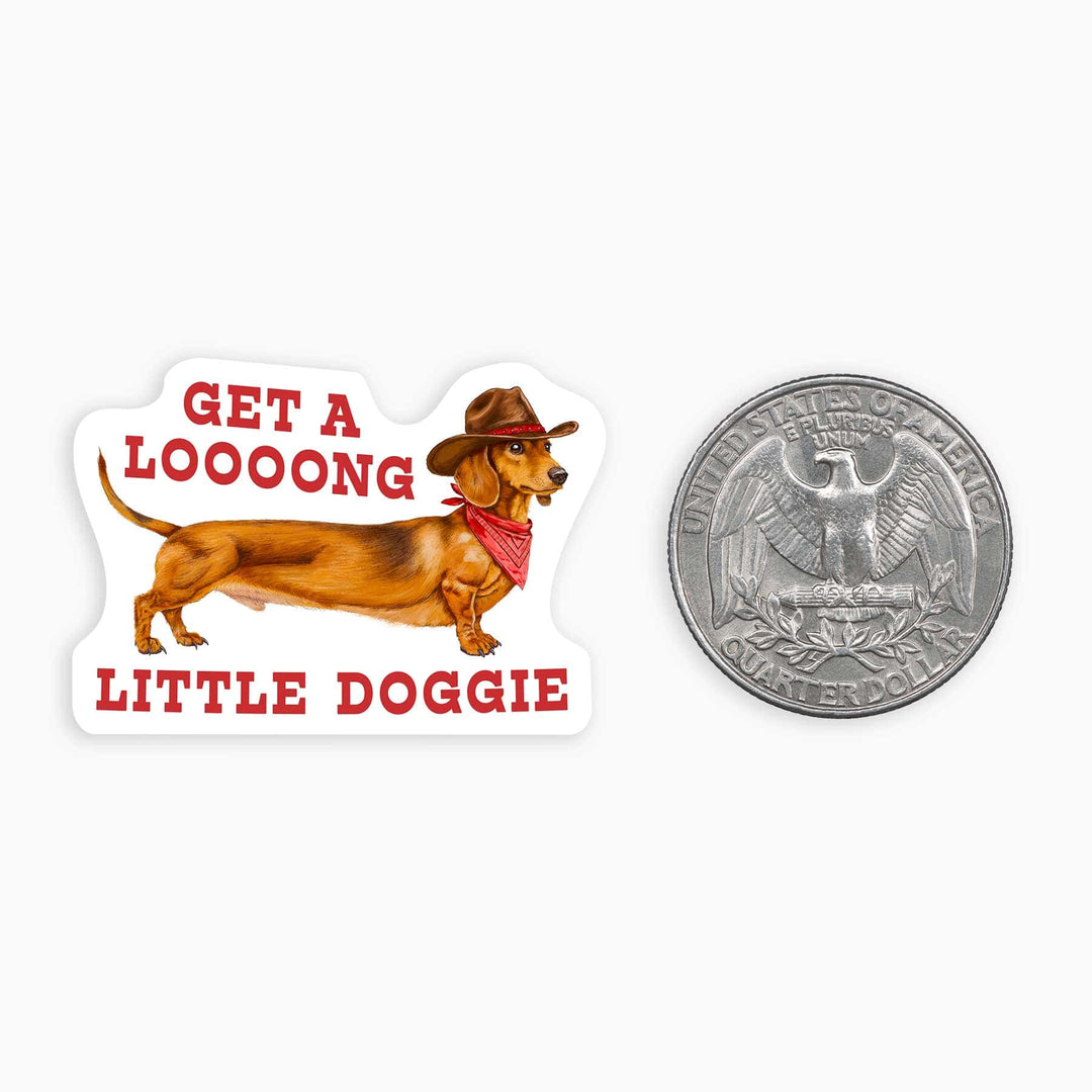 Nice Enough Cards Little Doggie Mini Sticker