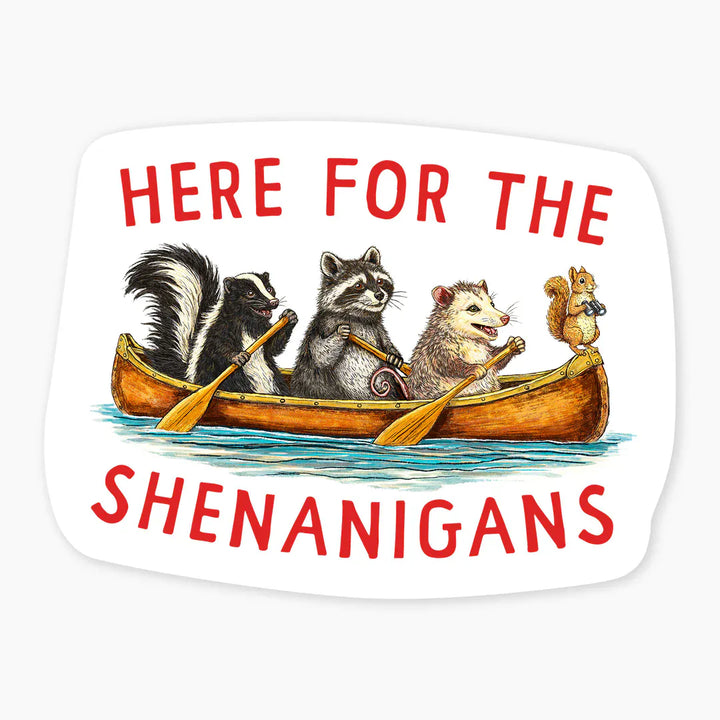 Nice Enough Cards Shenanigans Sticker