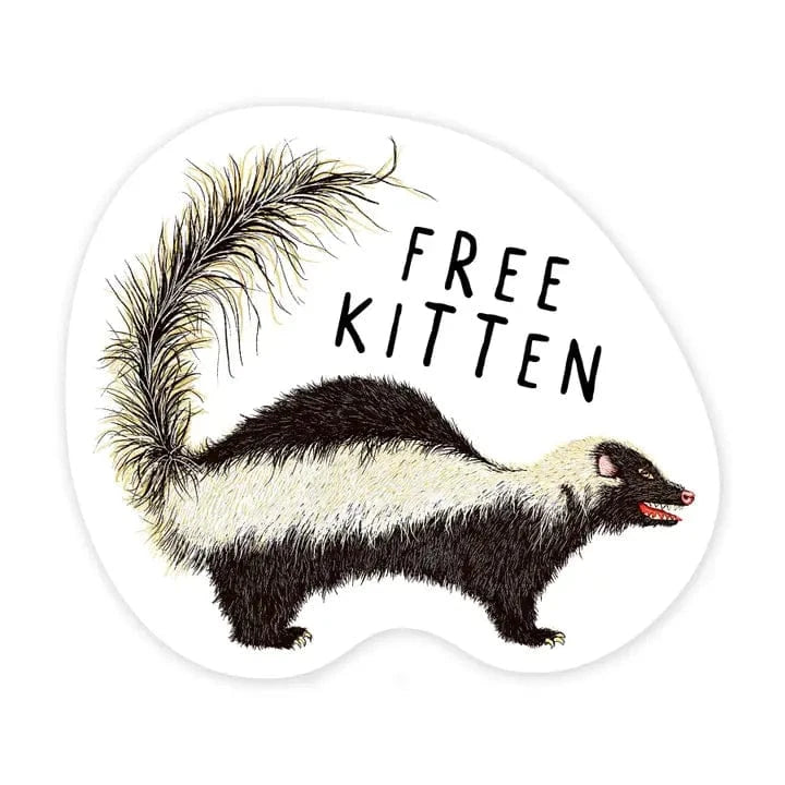 Nice Enough Sticker Free Kitten Mini Sticker