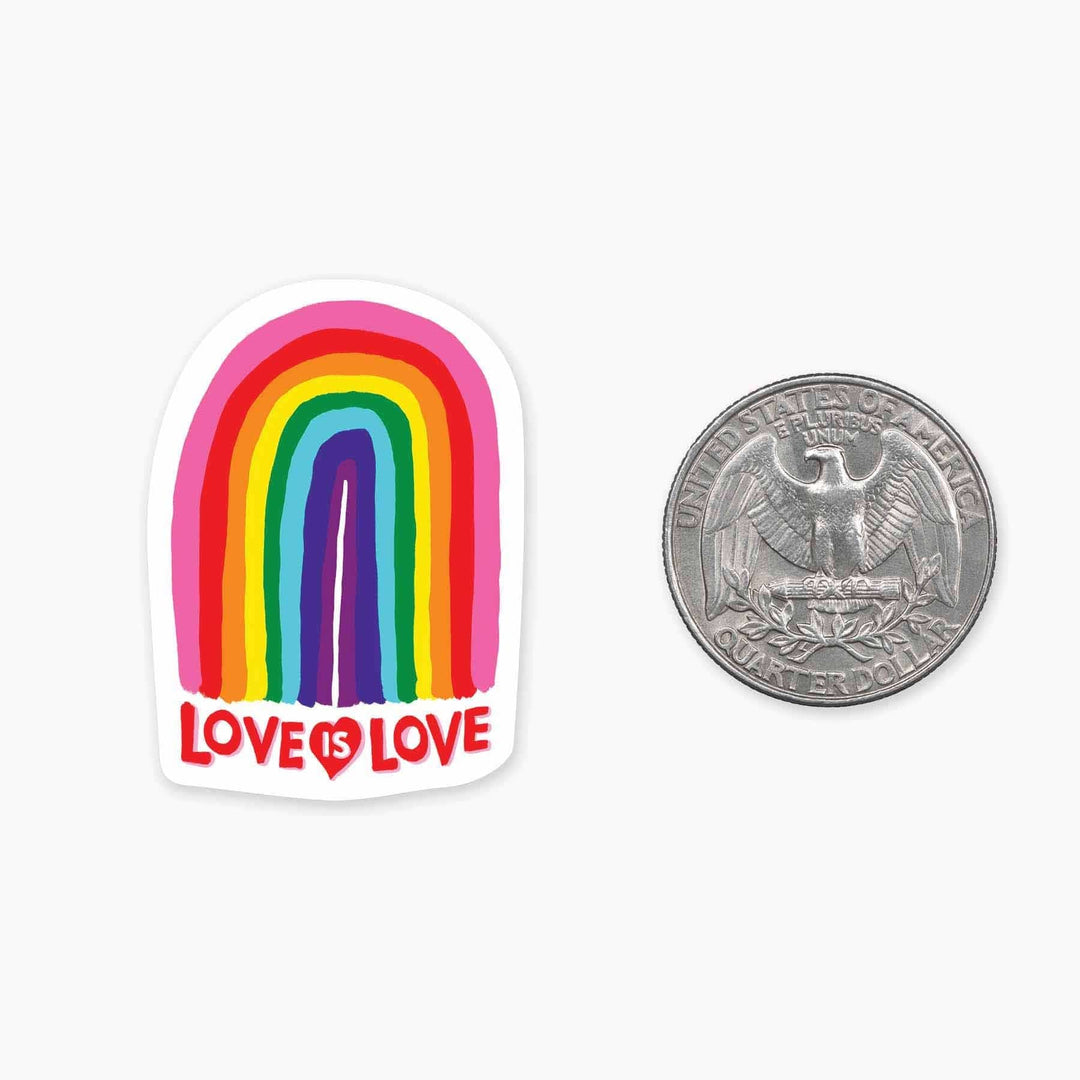 Nice Enough Sticker Love is Love Mini Sticker