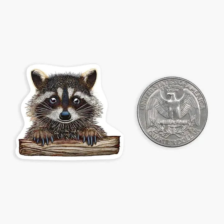 Nice Enough Sticker Rocky Raccoon Mini Sticker