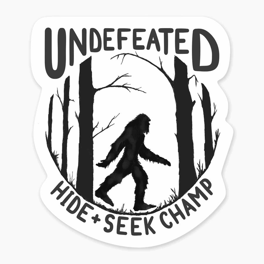 Nice Enough Sticker Undefeated Mini Sticker