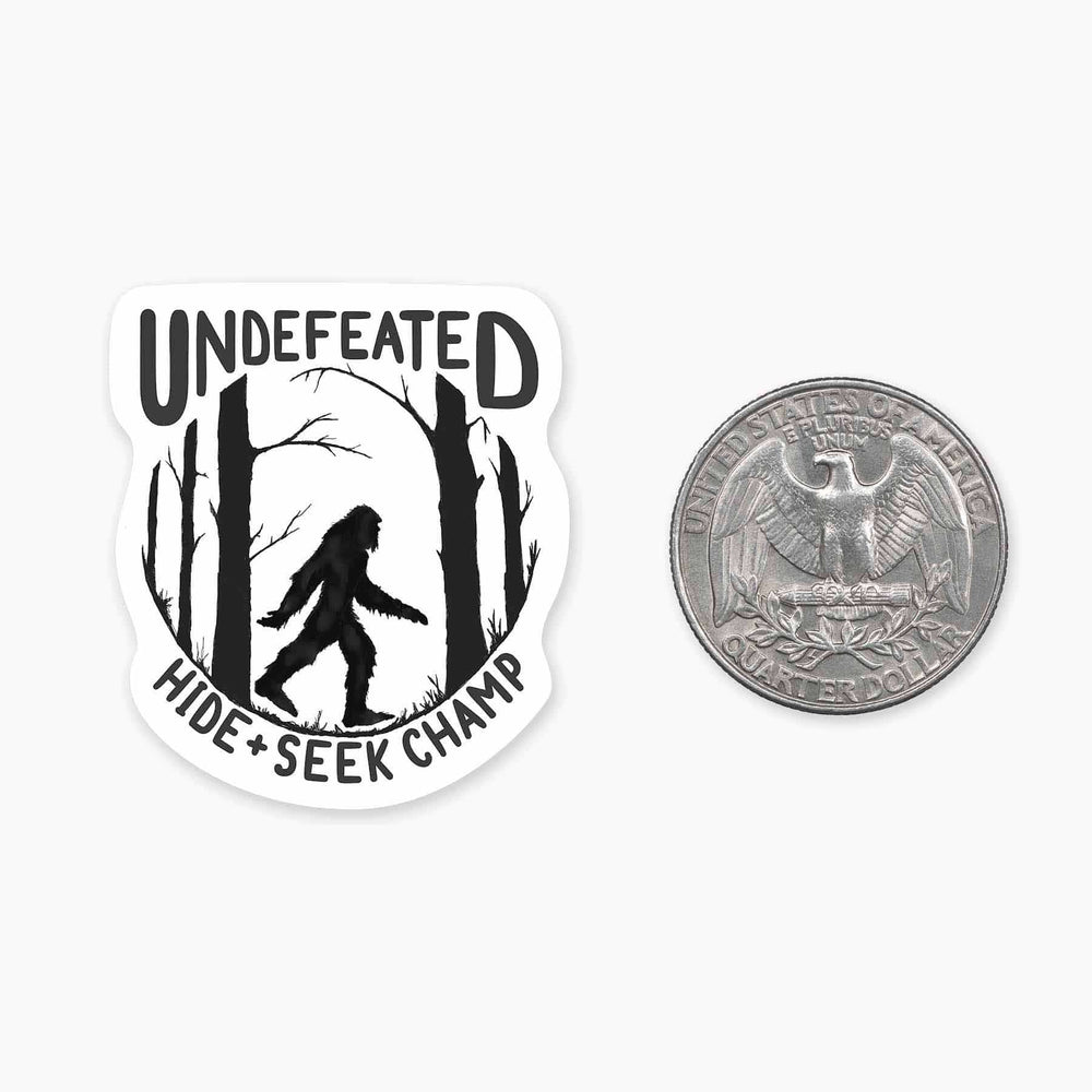 Nice Enough Sticker Undefeated Mini Sticker