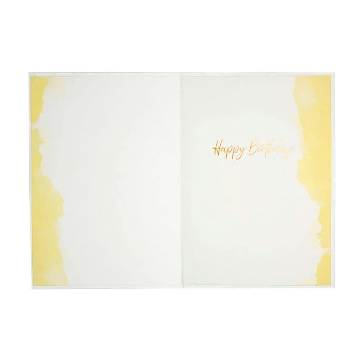 Niquea.D birthday card Five Candles and Lettering Birthday Card