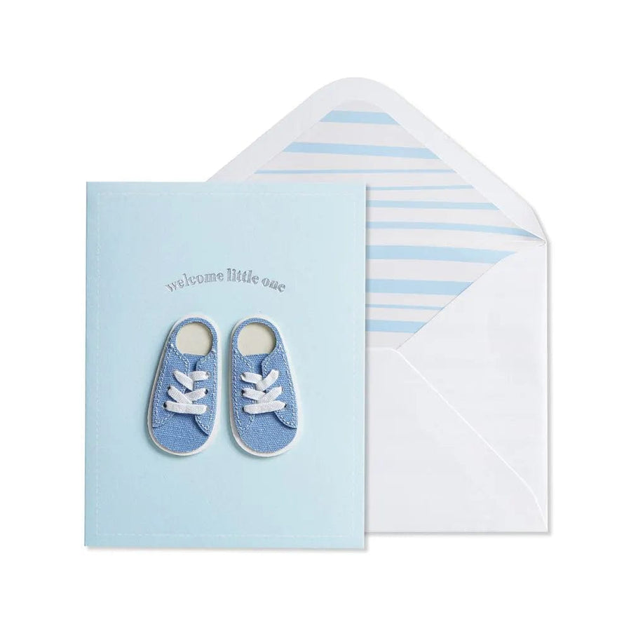 Niquea.D Card Baby Sneakers Boy New Baby Card