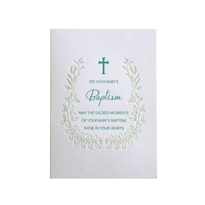 Niquea.D Card Baptism Greeting Card
