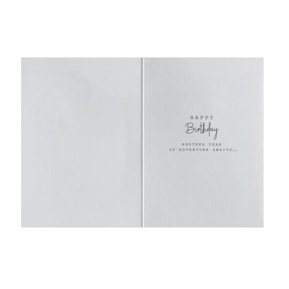 Niquea.D Card Boat Scene Birthday Card