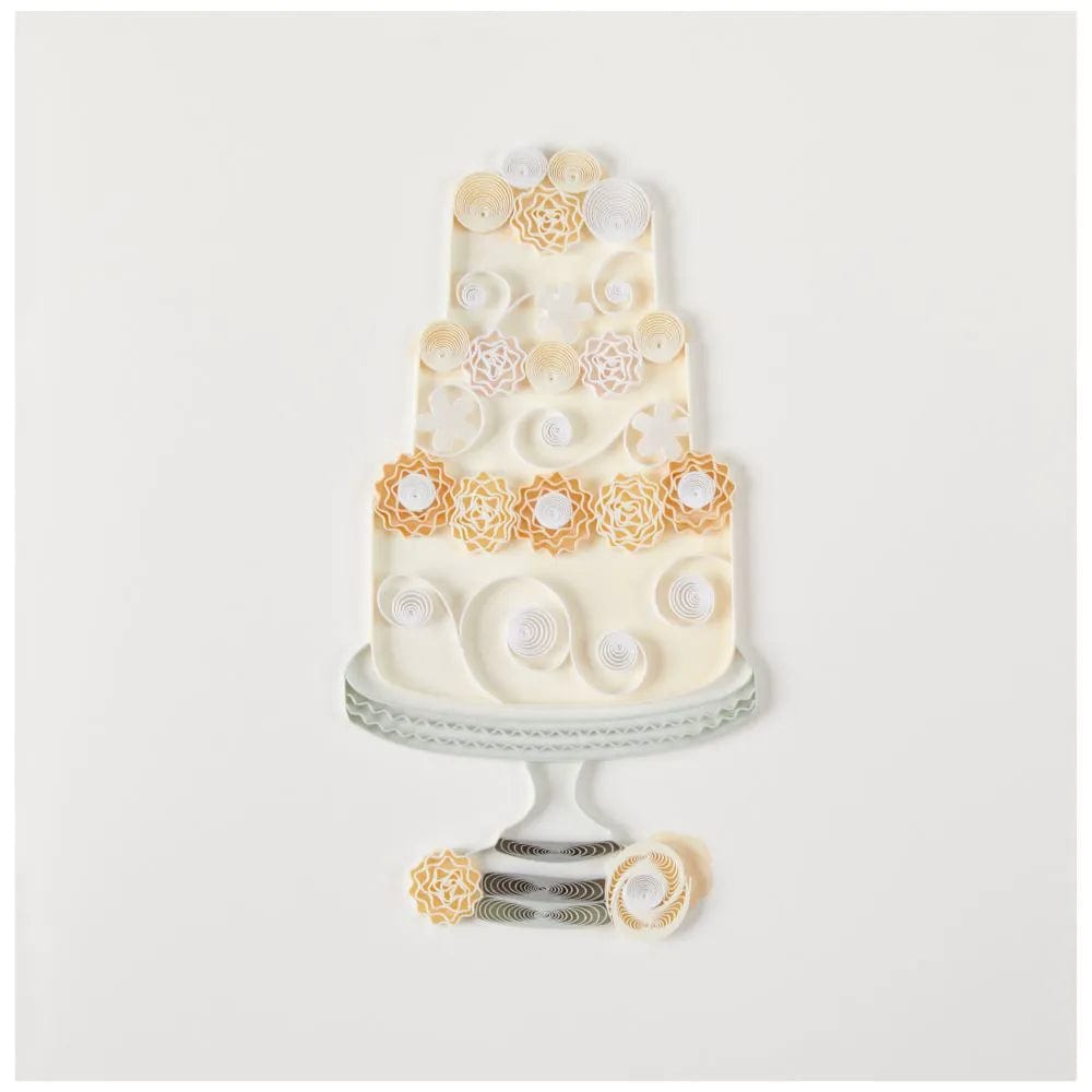 Niquea.D Card Cake Quilling Birthday Card