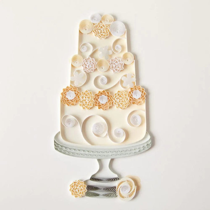 Niquea.D Card Cake Quilling Birthday Card