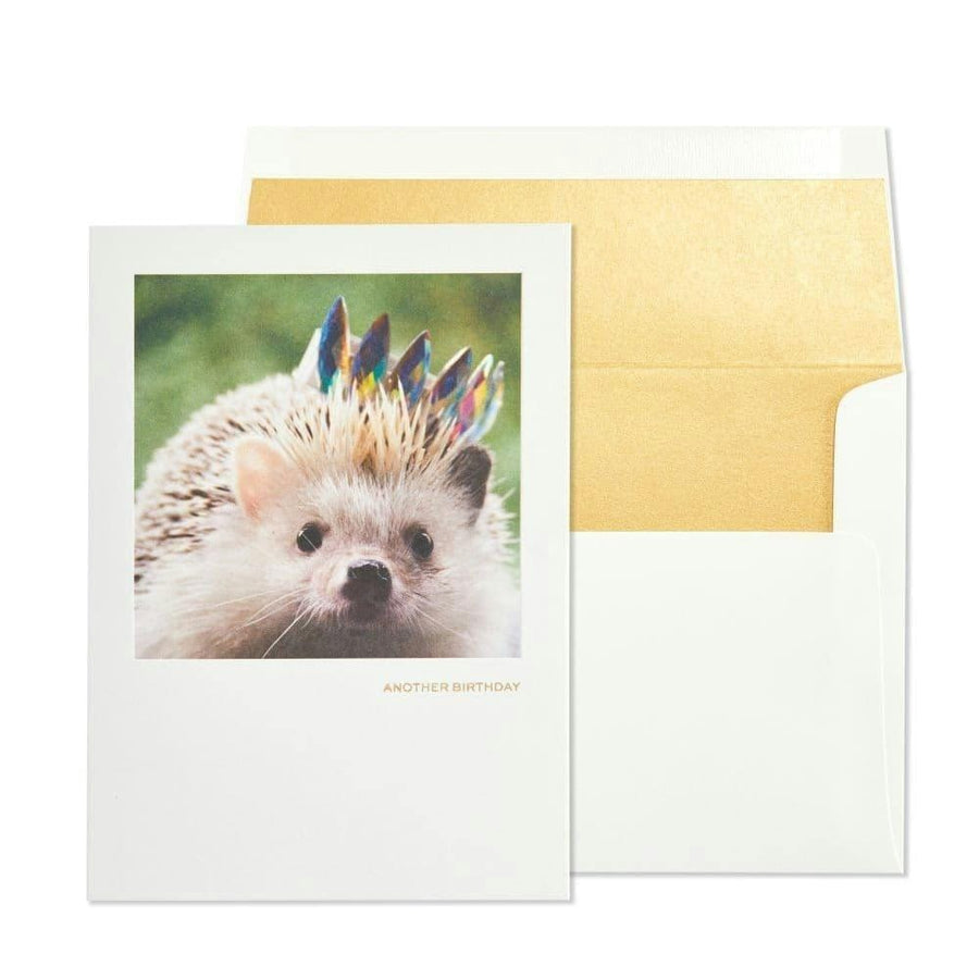 Niquea.D Card Hedgehog With Crown Card