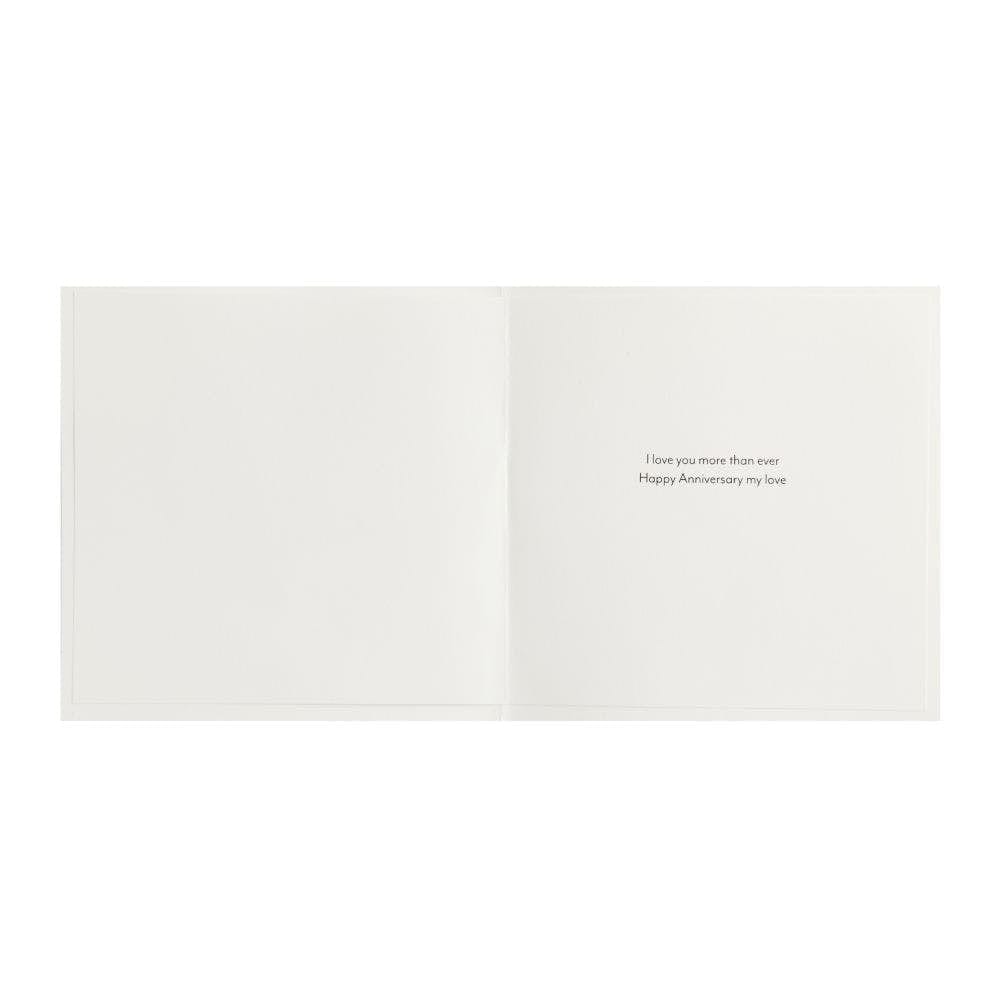 Niquea.D Card Rainbow Heart Anniversary Card