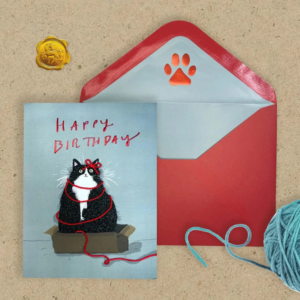 Niquea.D Cards Birthday Cat Birthday Card