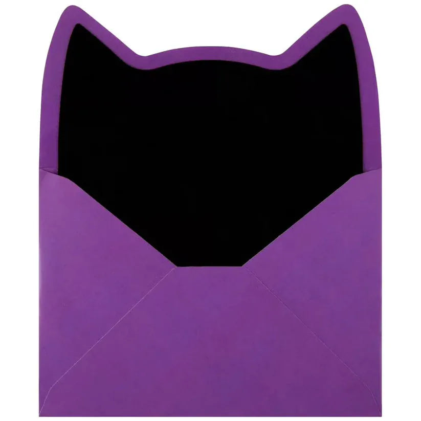 Niquea.D Cards Black Cat Boo Halloween Card