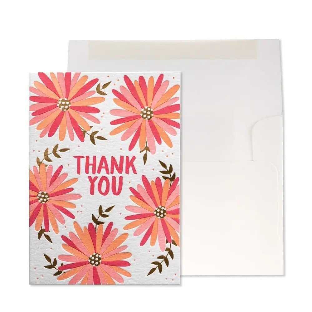 Niquea.D Cards Bold Daisies Thank You Card