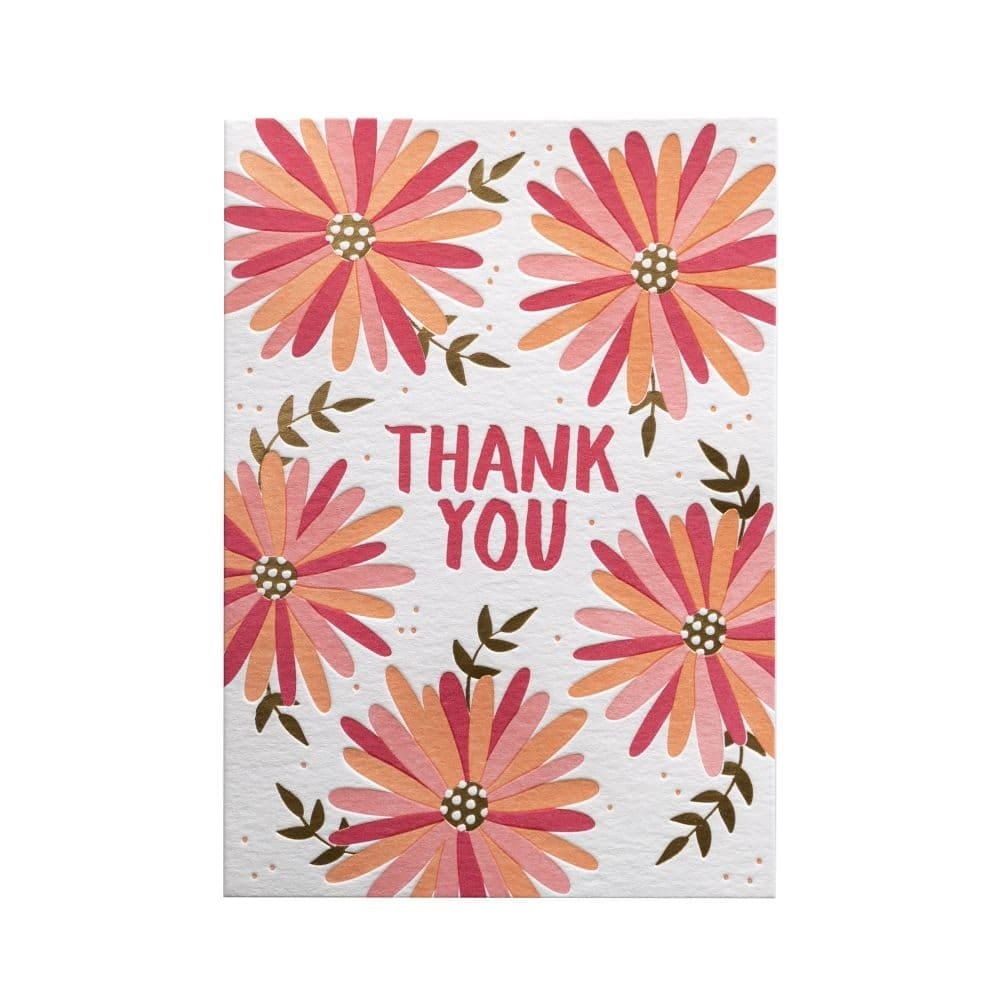 Niquea.D Cards Bold Daisies Thank You Card