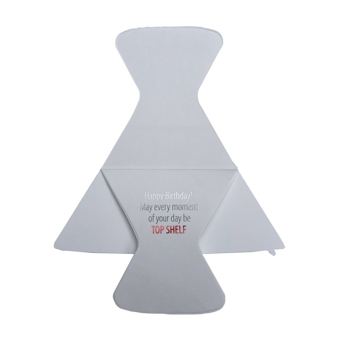Niquea.D Cards Die Cut Martini Birthday Card