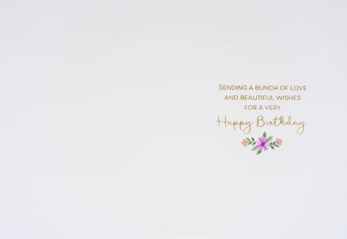 Niquea.D Cards Floral Balloons Birthday Card