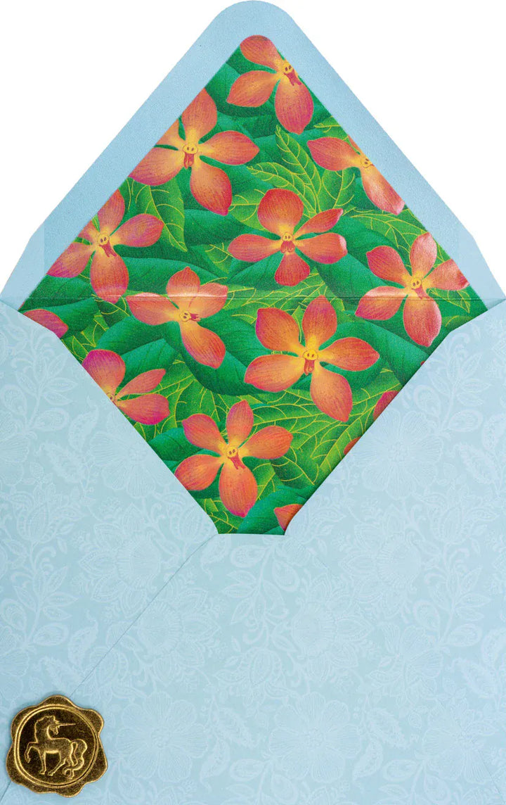 Niquea.D Cards Floral In Vase Pop-Up Birthday Card