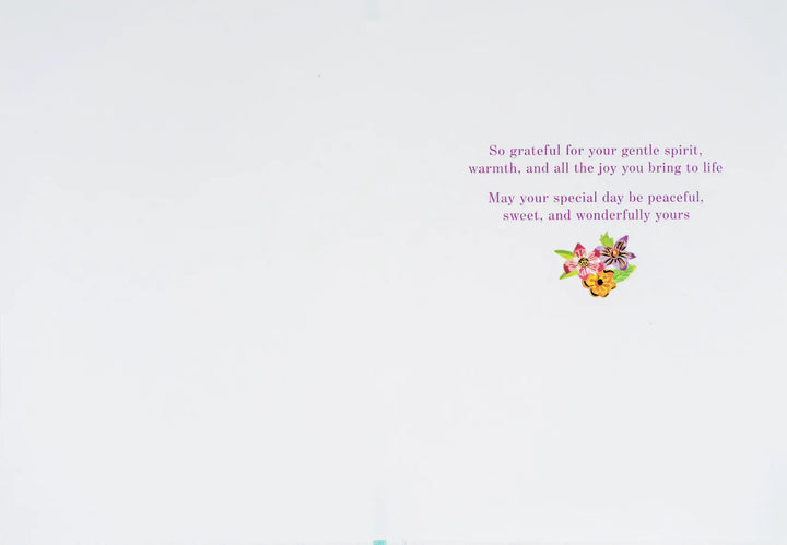 Niquea.D Cards Flowering Teacup Birthday Card