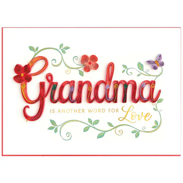 Niquea.D Cards Grandma Letter Mother's Day Card