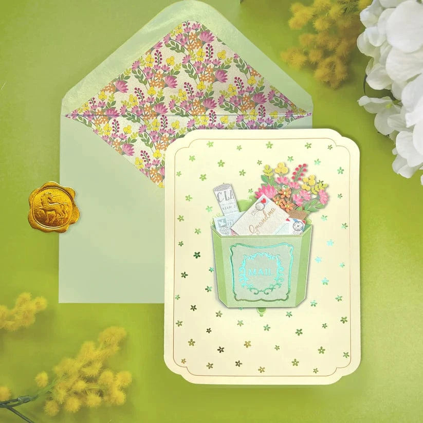 Niquea.D Cards Handmade Mailbox Grandma Birthday Card