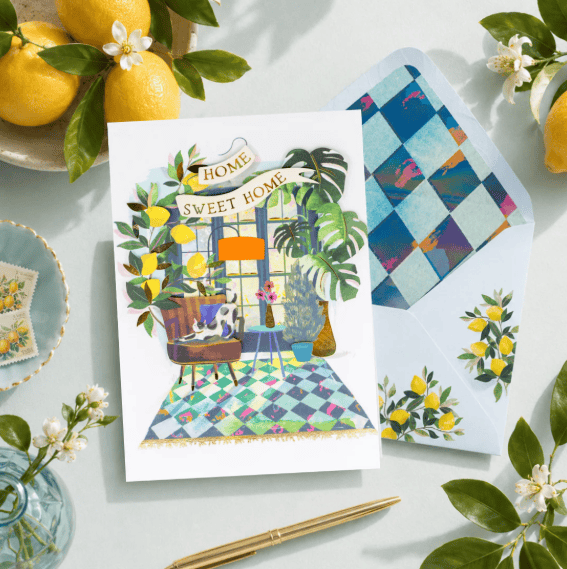 Niquea.D Cards Home Sweet Home Banner New Home Card