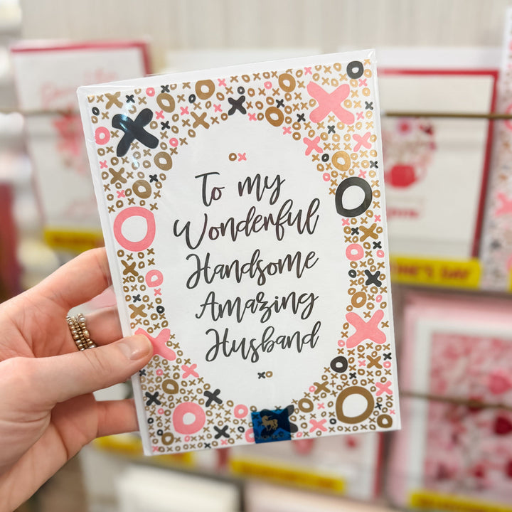 Niquea.D Cards Husband XOXO Valentine's Day Card