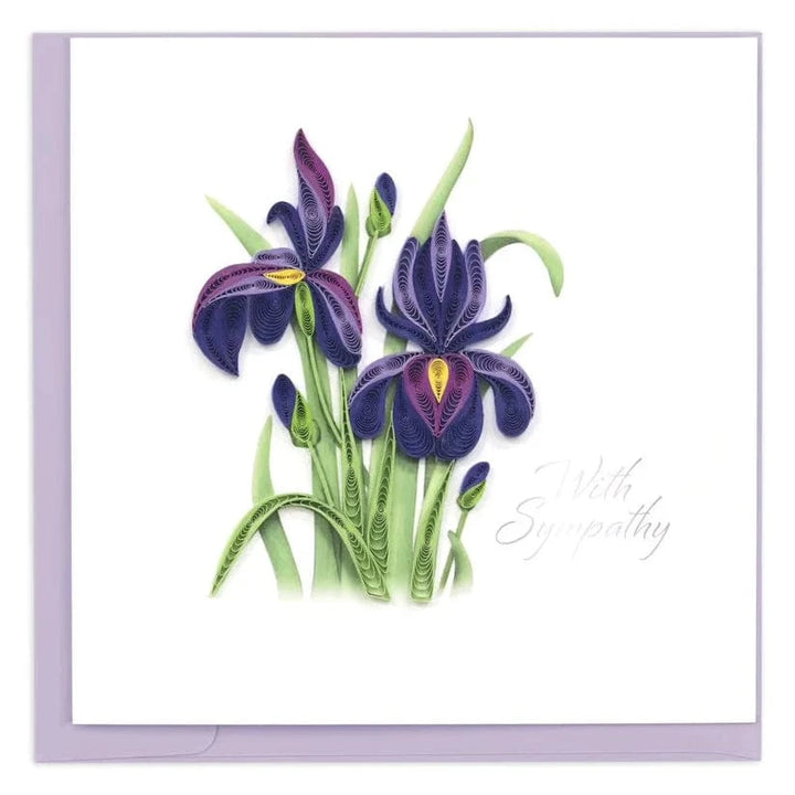 Niquea.D Cards Iris Sympathy Card