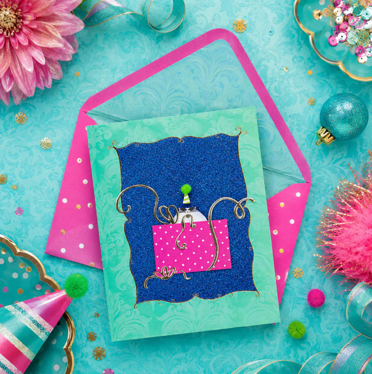 Niquea.D Cards Live In The Present Birthday Card