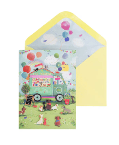 Niquea.D Cards Pets Paradise Birthday Card