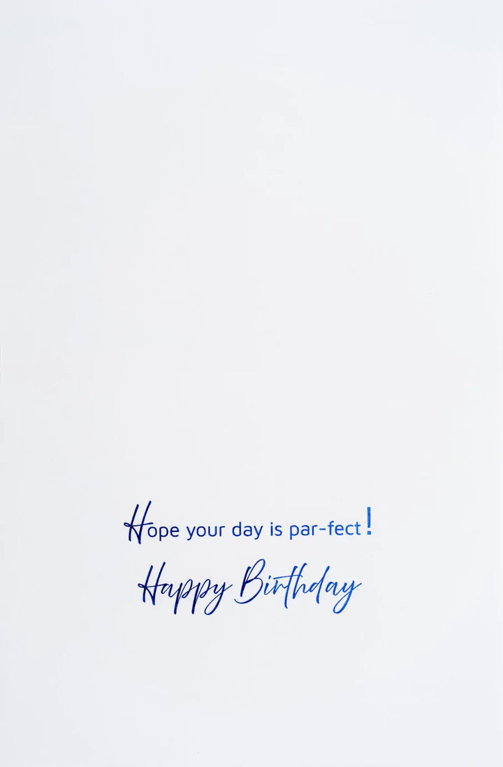 Niquea.D Cards Quilled Golf Cart and Balloons Birthday Card