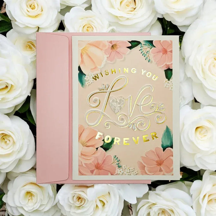 Niquea.D Cards Quilled Love Forever Wedding Card