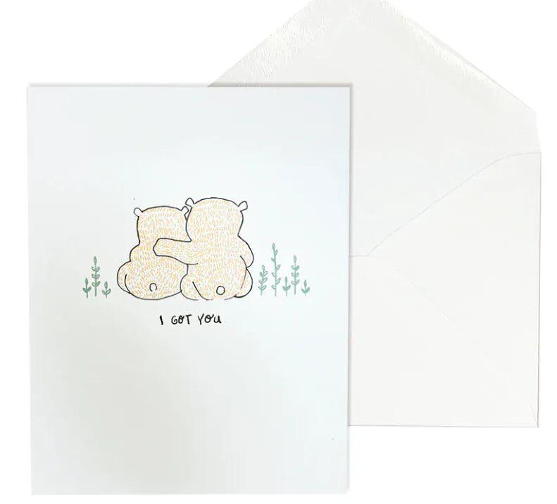 Niquea.D Cards Two Bears Friendship Card