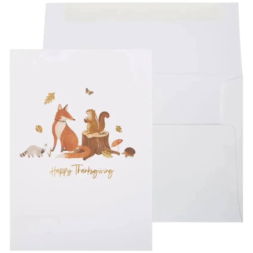 Niquea.D Cards Woodland Thanksgiving Card
