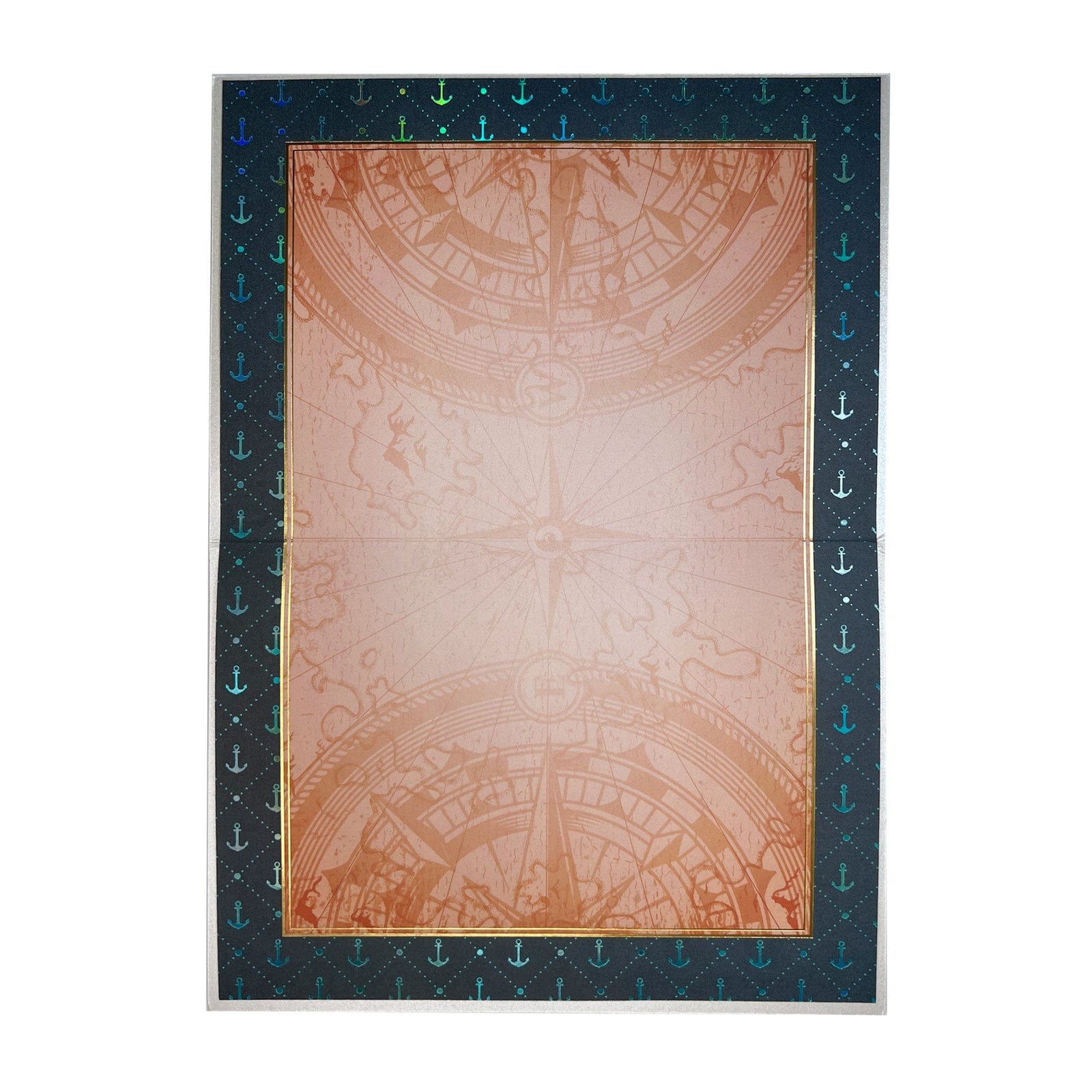 Niquea.D Cards World Map Thank You Card