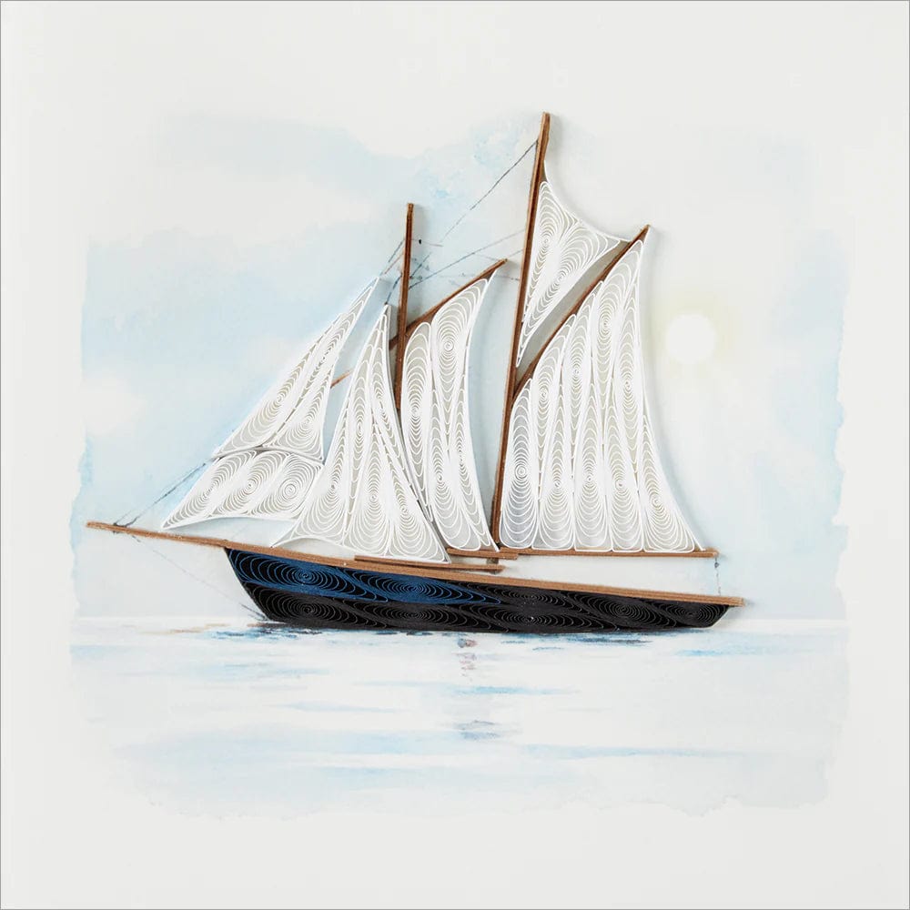 Niquea.D Greeting Card Sailboat Blank Card