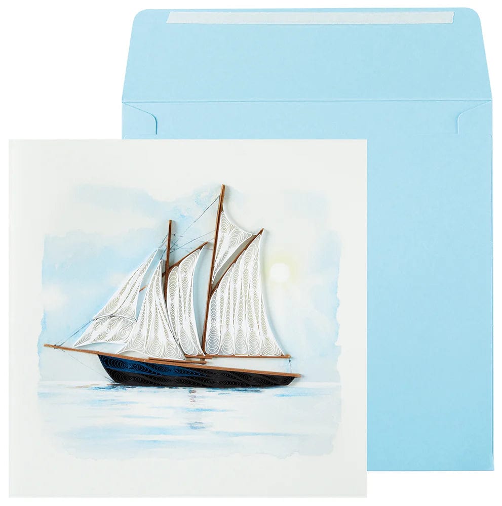 Niquea.D Greeting Card Sailboat Blank Card