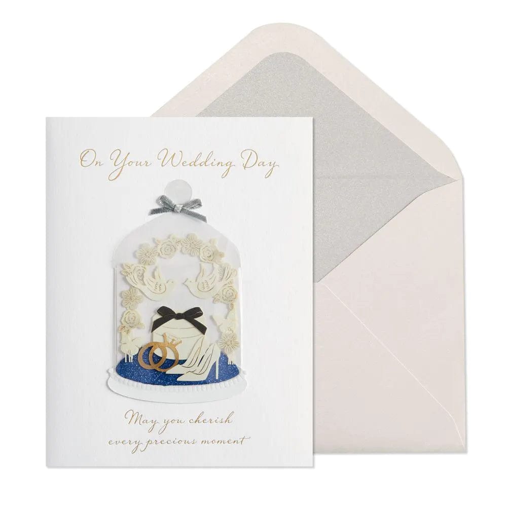 Niquea.D Single Card Wedding Cloche Card