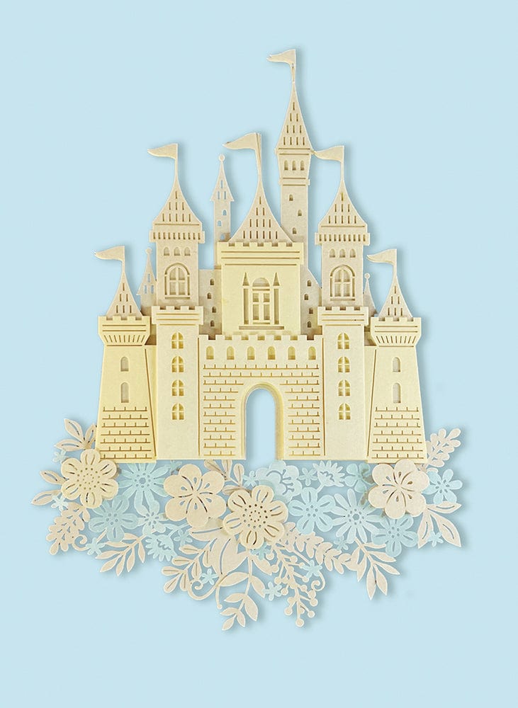 Niquea.D Wedding Storybook Castle Wedding Card