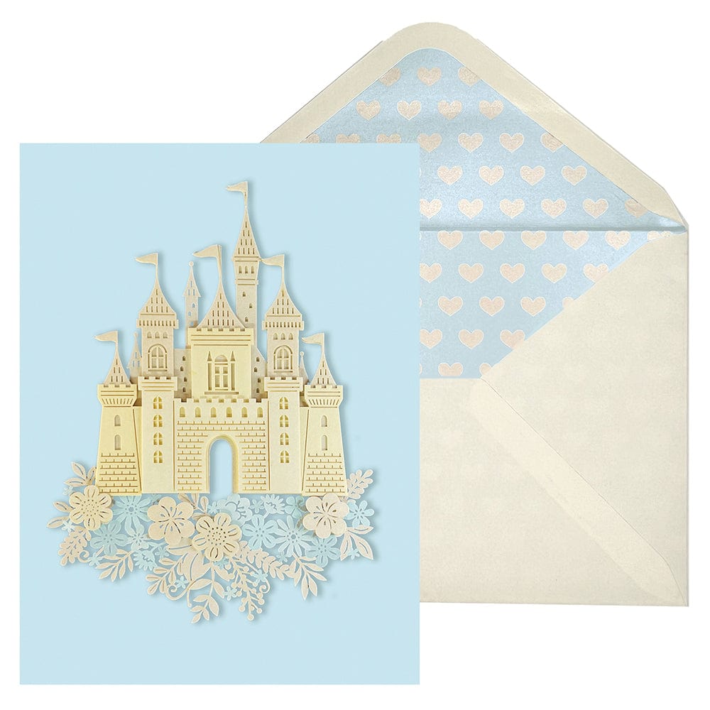 Niquea.D Wedding Storybook Castle Wedding Card