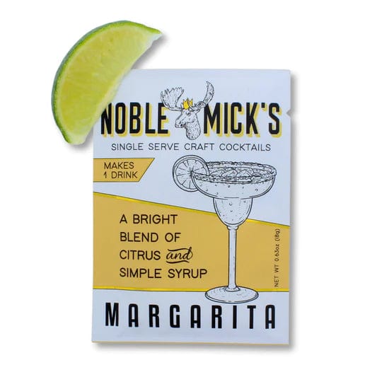 Noble Mick's Food and Beverage Original Margarita Single Serve Cocktail Mix