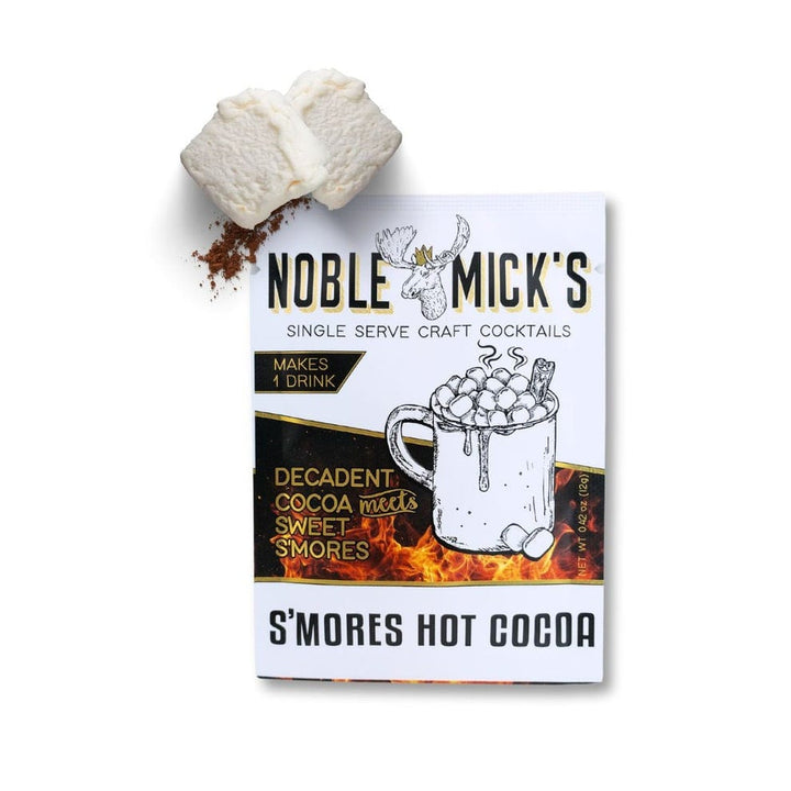 Noble Mick's Food and Beverage S'Mores Hot Cocoa Single Serve Cocktail Mix