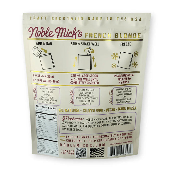 Noble Mick's Home Frozen French Blonde