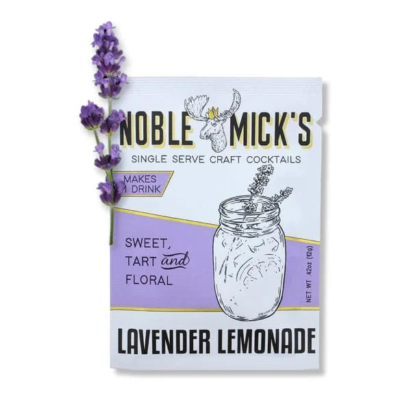 Noble Mick's Home Lavender Lemonade Single Serve Cocktail Mix