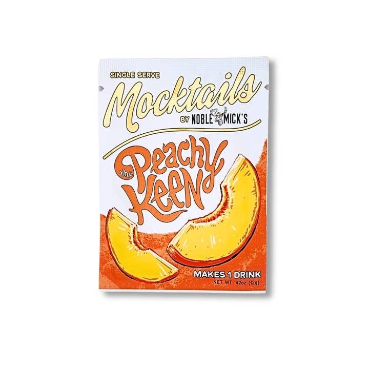 Noble Mick's Home Peachy Keen Single Serve Mocktail Mix