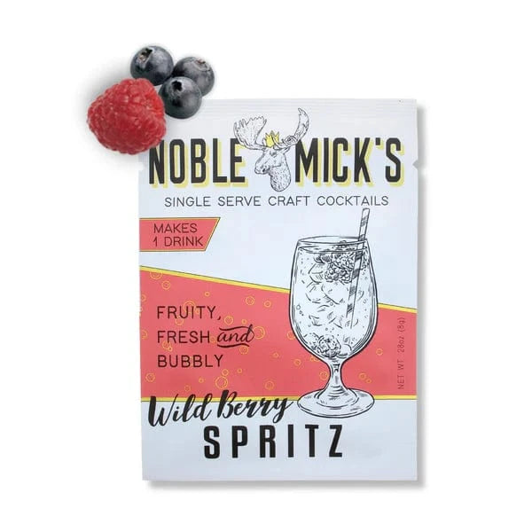 Noble Mick's Home Wild Berry Spritz Single Serve Cocktail Mix