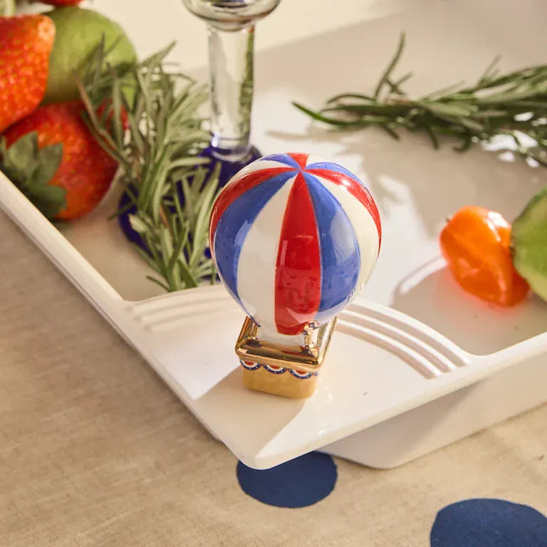 Nora Fleming Home Red, White, and Balloon Mini | Nora Fleming