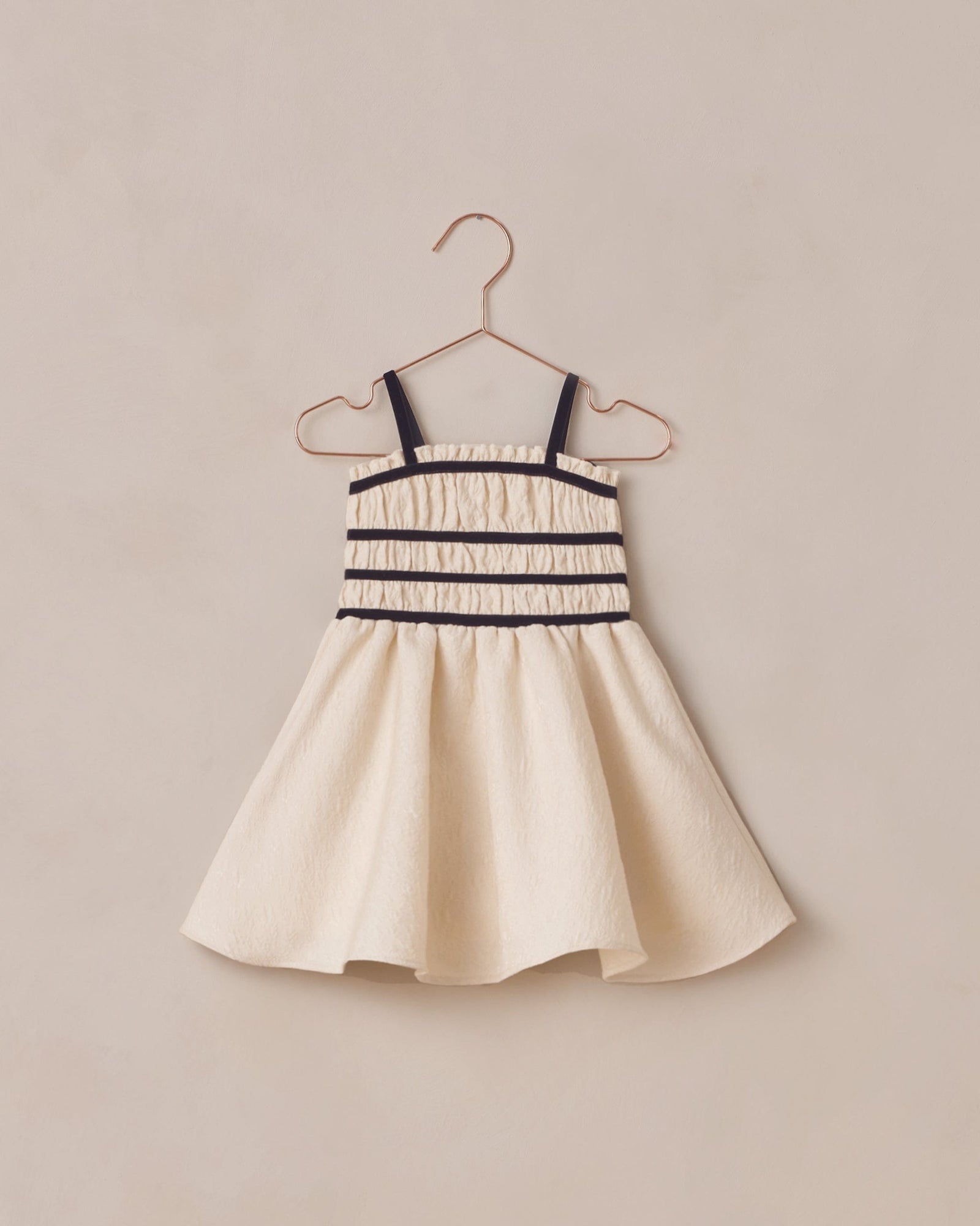 Noralee Baby Annabelle Dress - Metallic Ivory